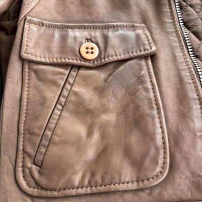 LOT 86: Vintage J. Riggings Leather Jacket Sz 42