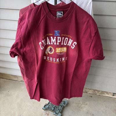 LOT 88: Vintage Super Bowl Champions Washington Redskins T-shirts Collection