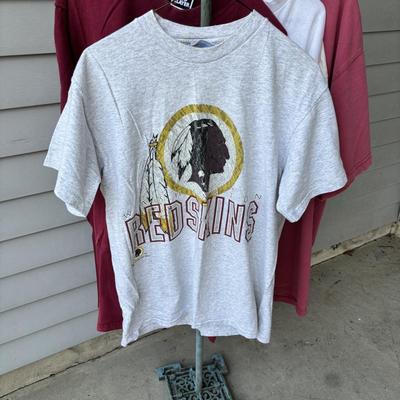 LOT 88: Vintage Super Bowl Champions Washington Redskins T-shirts Collection