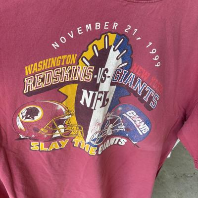 LOT 88: Vintage Super Bowl Champions Washington Redskins T-shirts Collection