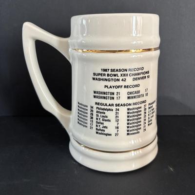 LOT 97: NFL Barware Glasses & Stein