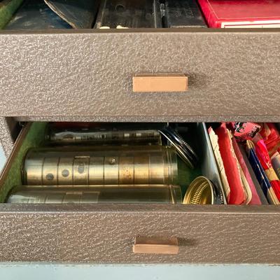 LOT 116: Kennedy Manufacturing Co. Kennedy Kits Metal Mechanic / Machinist Tool Box and Contents