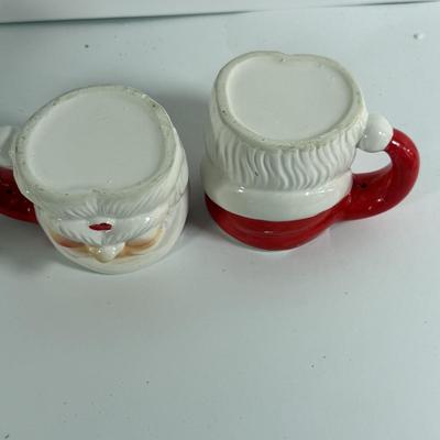LOT 197: Nostalgic Christmas Collection Including Glass Bulbs, Vintage Light Set, Candles and Mugs