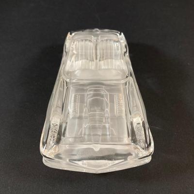 LOT 219: Paul Sebastian Collectible- 1963 Fine Crystal Corvette with Original Box and "Rattlesnake" by Frederic Remington...