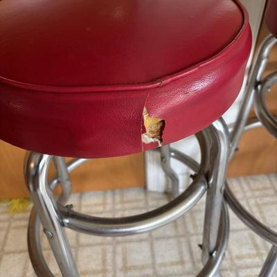LOT 208: Vintage Bar Stools