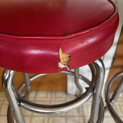 LOT 208: Vintage Bar Stools