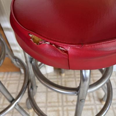 LOT 208: Vintage Bar Stools