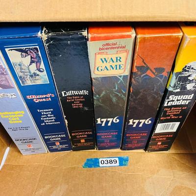 Vintage Avalon Hill Games.