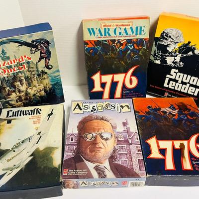Vintage Avalon Hill Games.