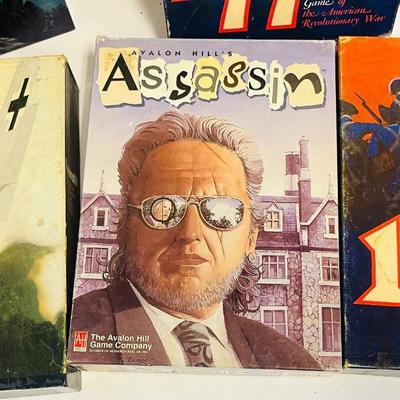 Vintage Avalon Hill Games.