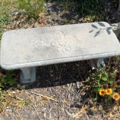 Concrete Yard bench