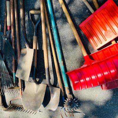 Assorted Lawn & Garden Tools