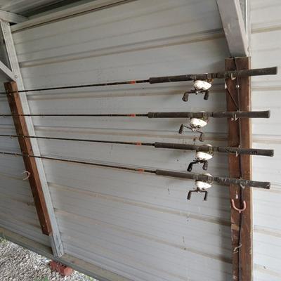 4 slab daddy Crappie rod and reels