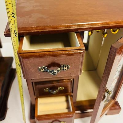 Two Vintage Jewelry Boxes
