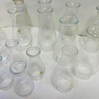 Oil Lamp Chimneys/ 16 pcs