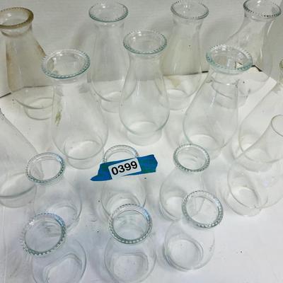 Oil Lamp Chimneys/ 16 pcs