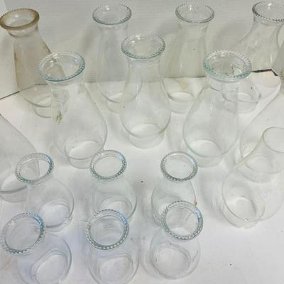 Oil Lamp Chimneys/ 16 pcs