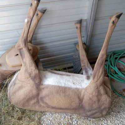 Life size deer decoy