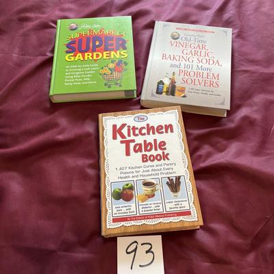 Kitchen and Gardening Books