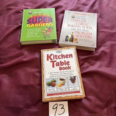Kitchen and Gardening Books