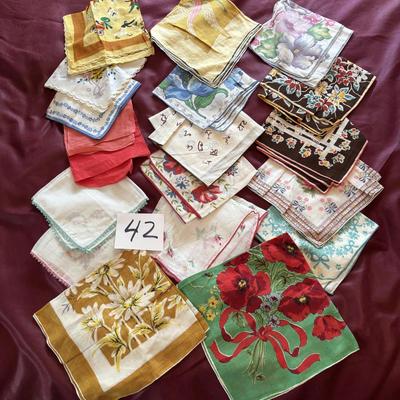 Vintage Hankie Lot