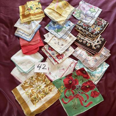 Vintage Hankie Lot