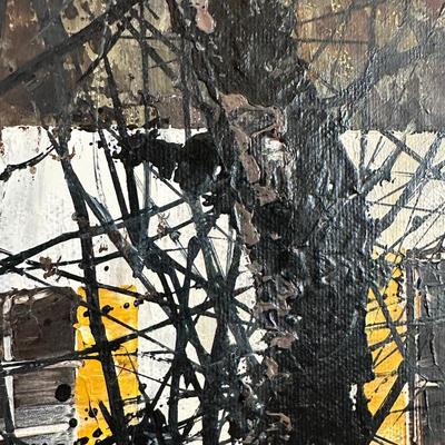 Framed Original Oil on Canvas by Candelas
