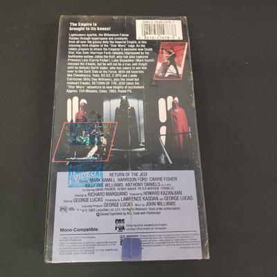 LOT 66: Star Wars Trilogy & Sealed Return of the Jedi VHS