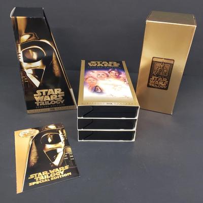 LOT 66: Star Wars Trilogy & Sealed Return of the Jedi VHS