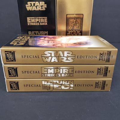 LOT 66: Star Wars Trilogy & Sealed Return of the Jedi VHS