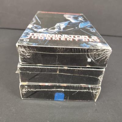 LOT 67: Sealed Terminator 2, Predator, Godzilla VHS
