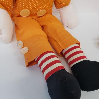 LOT 74: Collection of Raggedy Ann & Andy Dolls