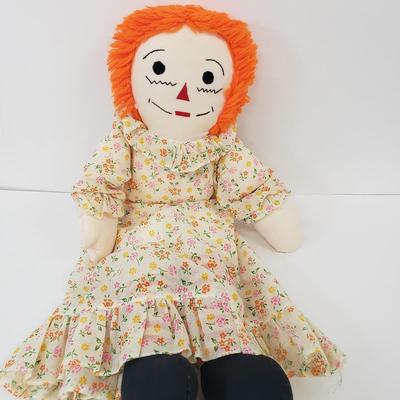 LOT 74: Collection of Raggedy Ann & Andy Dolls