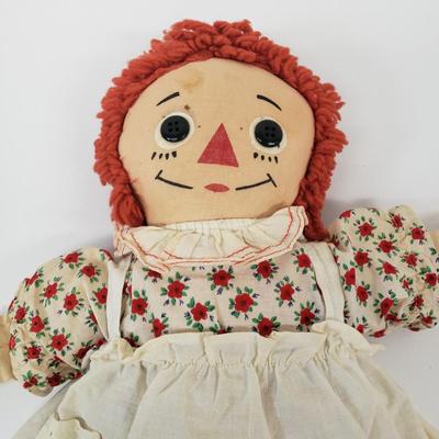 LOT 74: Collection of Raggedy Ann & Andy Dolls