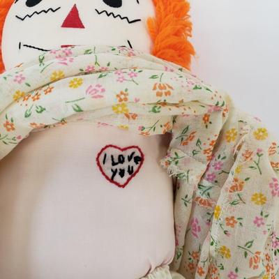 LOT 74: Collection of Raggedy Ann & Andy Dolls