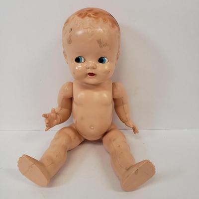 LOT 76: Vintage Baby Doll Assortment with Accessories & Tea Set