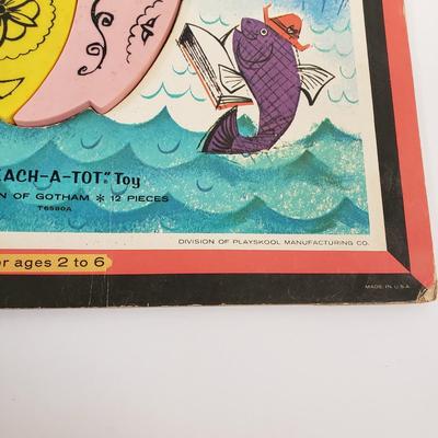 LOT 79: Vintage Woody Woodpecker Watch, Barrel of Monkeys, Playskool Magnetic Puzzle & Etch a Sketch