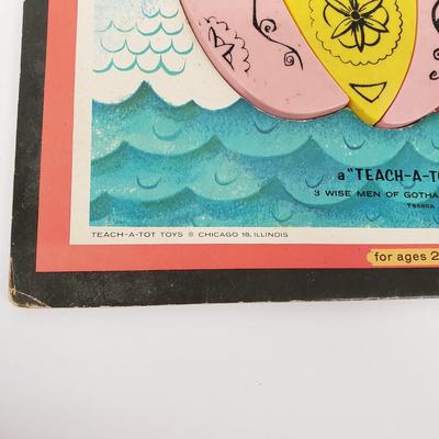 LOT 79: Vintage Woody Woodpecker Watch, Barrel of Monkeys, Playskool Magnetic Puzzle & Etch a Sketch