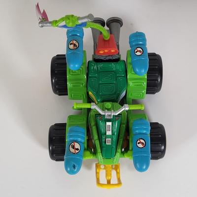 LOT 86: Vintage Teenage Mutant Ninja Turtles Toy Lot Including Pez Dispensers, Handheld Videogame and More