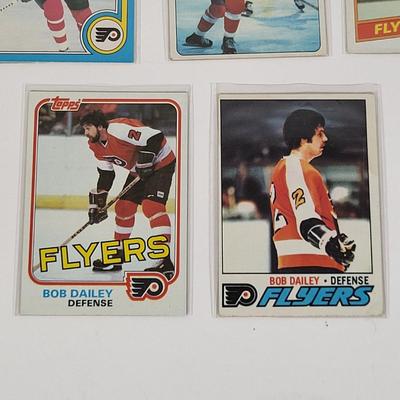 LOT 89: NHL Autograph Memorabilia Featuring Bob Dailey from the Philadelphia Flyers and Vancouver Canucks