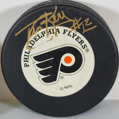 LOT 90: Many Autographed Memorabilia Items of Philadelphia Flyers Player Tim Kerr