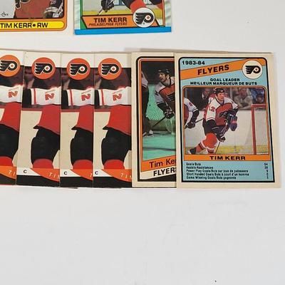 LOT 90: Many Autographed Memorabilia Items of Philadelphia Flyers Player Tim Kerr