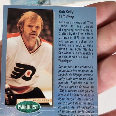 LOT 91: Multiple Autographs on NHL Memorabilia of Philadelphia Flyers Player Bob Kelly