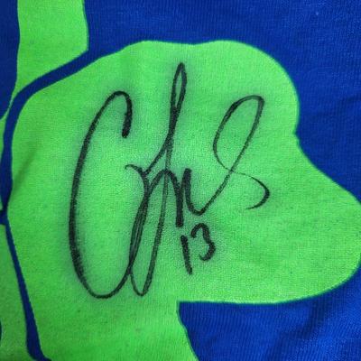 LOT 96: Nascar Memorabilia Lot Including Autographed Geico T-shirt, Toy Replicas and More