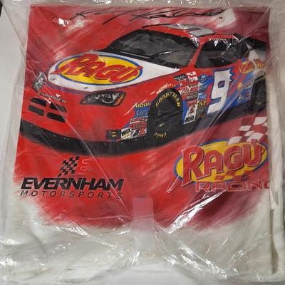 LOT 97: Nascar Memorabilia Lot Featuring Sponsor Hats, Dale Earnhardt Jr Toy Car 1:64 Replica and More