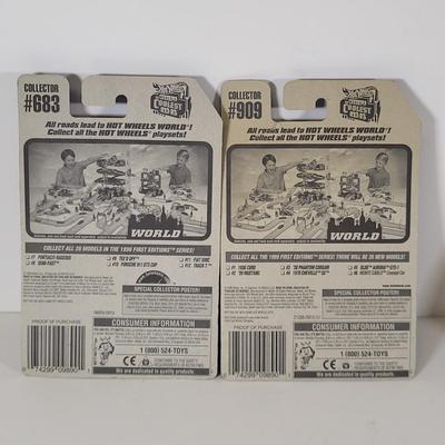 LOT 98: Eight Vintage Hot Wheels Lot Including First Edition Releases from 1998-2000