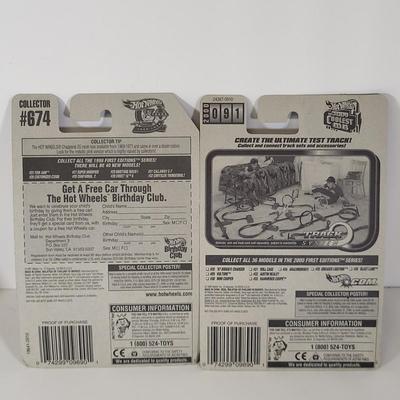 LOT 98: Eight Vintage Hot Wheels Lot Including First Edition Releases from 1998-2000