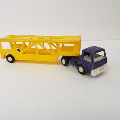 LOT 104: Vintage Toy Trucks & Cars; Buddy L, Tootsie Toy & More