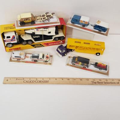 LOT 104: Vintage Toy Trucks & Cars; Buddy L, Tootsie Toy & More