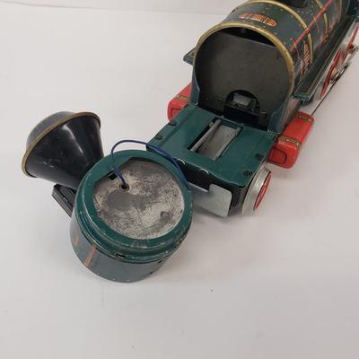LOT 106: Vintage Western Train Tin Litho Toys Need Repair